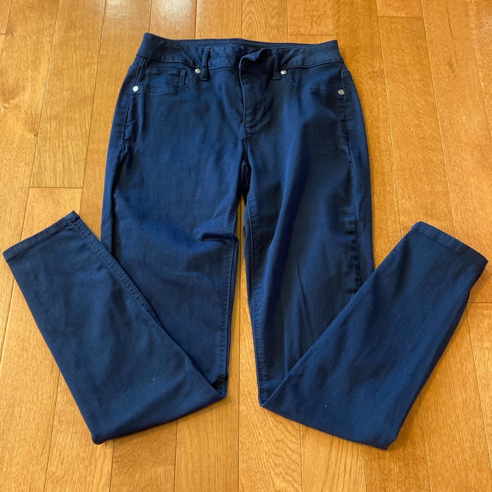 Maurices, Navy Skinny Jeans, Size Small